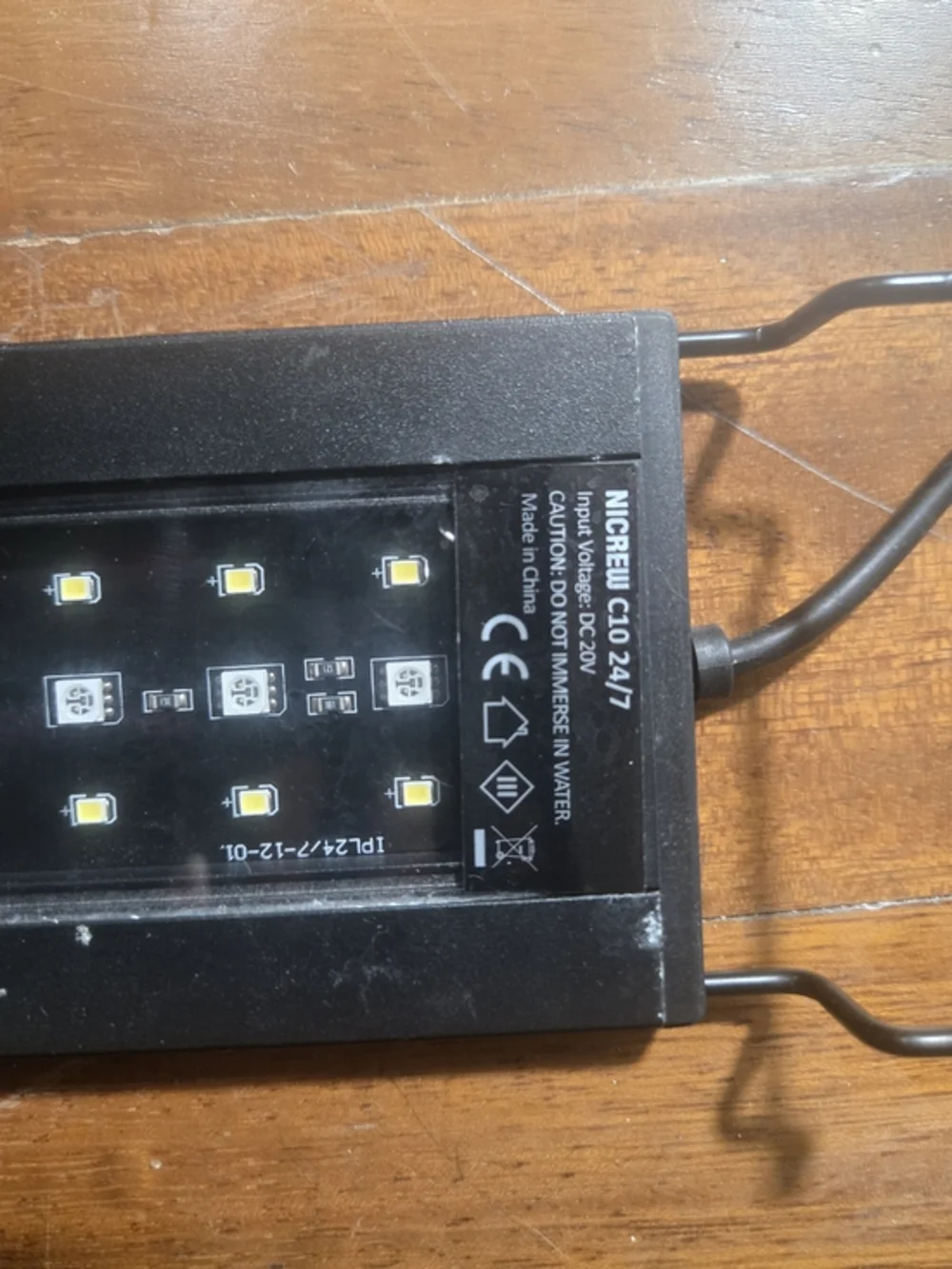 Nicrew LED Aquarium Light Strip - Black